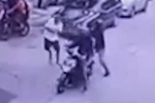 SAPUL SA CCTV: Lalaki pinagbabaril ng riding-in-tandem sa Makati