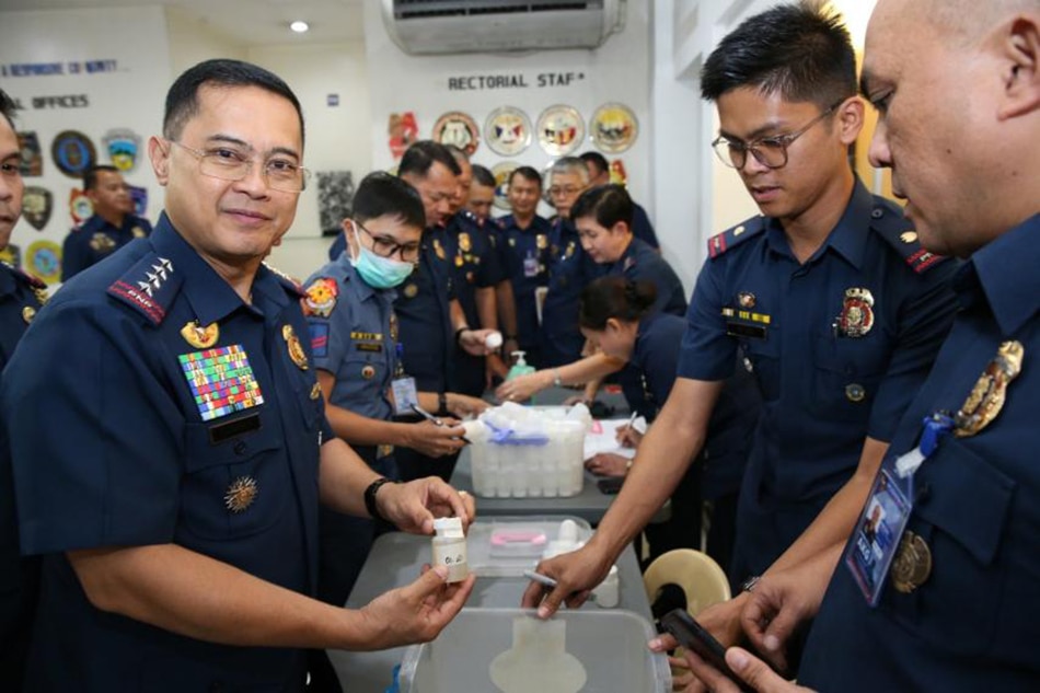 New PNP chief orders reshuffle, surprise drug test of senior officers