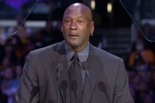 Michael Jordan sheds tears, commemorates 'little brother' Kobe Bryant