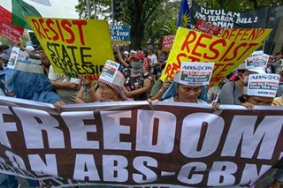 Press freedom advocates push for ABS-CBN franchise renewal