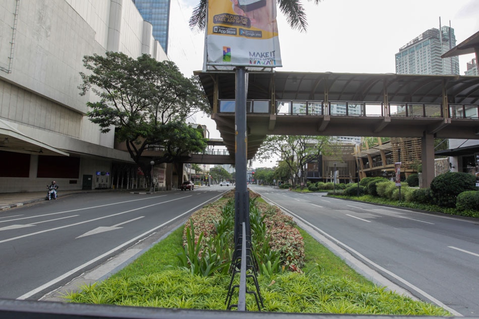 LOOK: Empty Metro Manila streets due to Luzon lockdown | ABS-CBN News