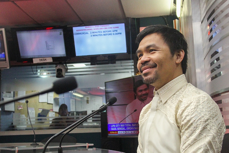 Pacquiao donates 600,000 face masks to COVID-19 front ...