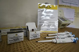 Amid accusations favoring imported COVID-19 test kits, DOH lauds UP group making local kits