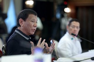 Duterte to continue working even after meeting with self-quarantined health chief