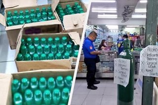Medical supplies store na dawit sa 'hoarding, overpricing' ng alcohol sinalakay sa Maynila