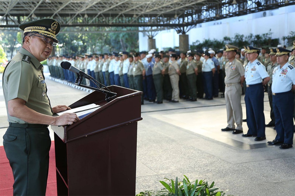 Military chief has COVID-19, says Defense secretary 1