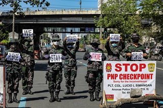 PNP urges public to stay home