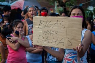 'Bigas hindi dahas'