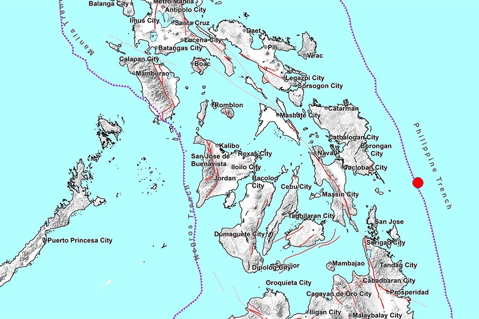 4.5-magnitude quake jolts Eastern Samar | ABS-CBN News