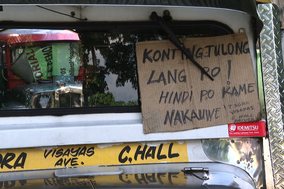 Mga tsuper na hindi saklaw ng balik-pasada ng mga jeep, nais makabiyahe muli 1