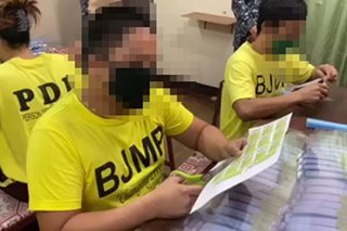 Mga nakapiit sa Metro Manila District Jail gumawa ng face shields