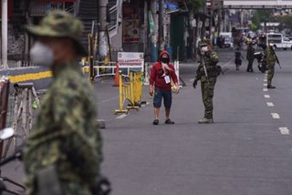 Hard lockdown sa barangay sa Maynila, inalis na
