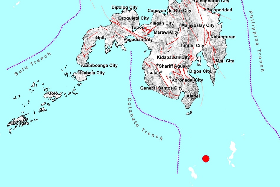 Magnitude 5.2 quake rocks Davao Occidental 1