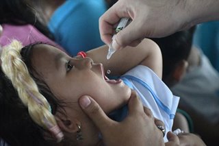 Vaccination vs measles, polio, rubella extended until Sunday: DOH