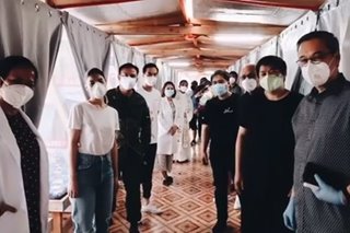 WATCH: Quarantine facility constructed through Barretto fundraiser opens in QC
