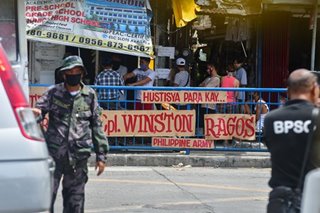 Mga pulis na sangkot sa pagpatay kay Winston Ragos kinasuhan ng NBI