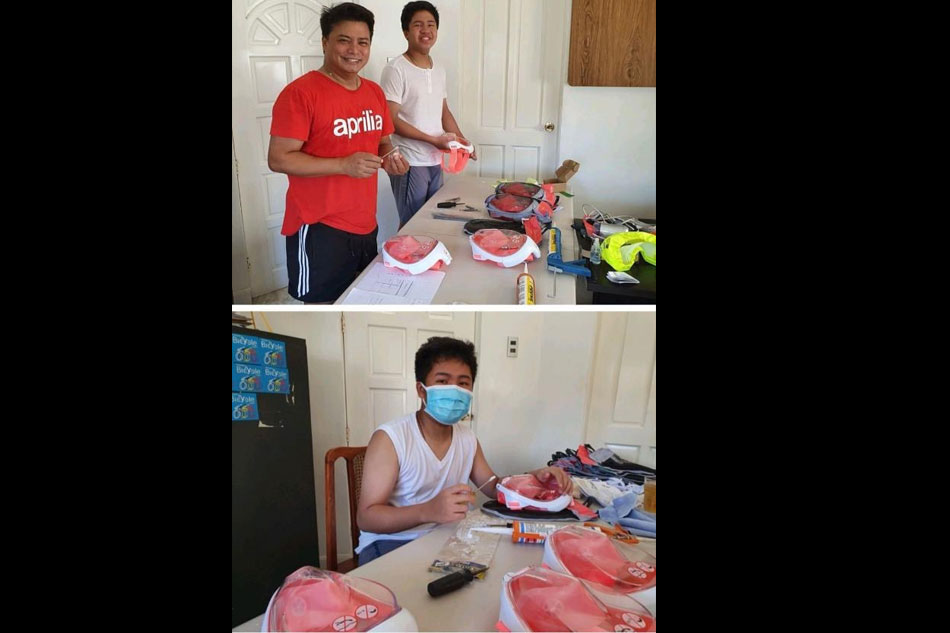 Pinoy inventors create ventilators out of snorkeling masks 3