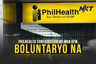 PhilHealth contribution ng mga OFW, boluntaryo na