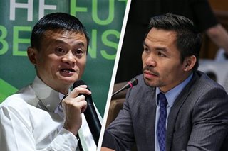 Jack Ma to donate 50,000 more COVID-19 test kits to Philippines, says Pacquiao