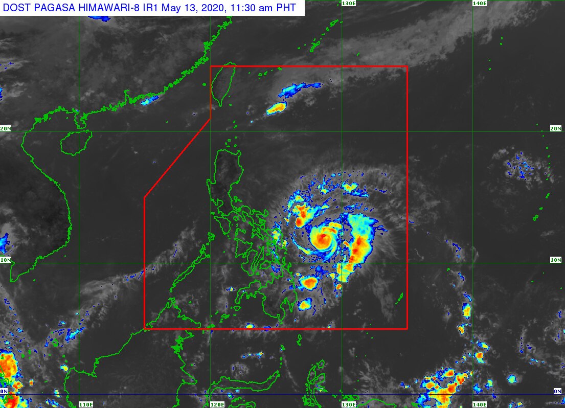 More areas under signal no.1 as Ambo approaches Eastern Visayas 1