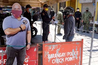 Lockdown ng barangay sa Caloocan umpisa na