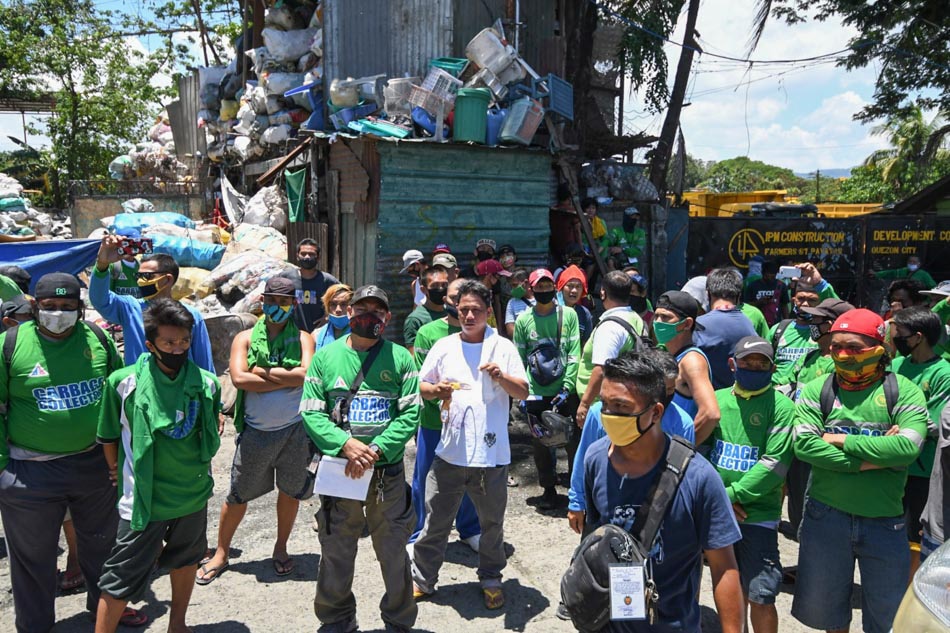 QC garbage workers await for separation benefits | ABS-CBN News