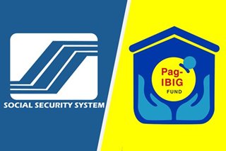 Pagbabayad ng loans sa SSS, Pag-IBIG tigil muna habang may quarantine