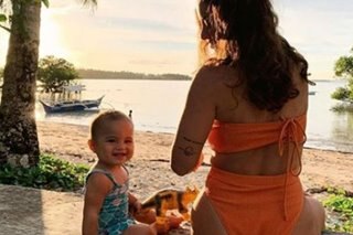 Andi Eigenmann hopes daughter Lilo won't grow up too fast