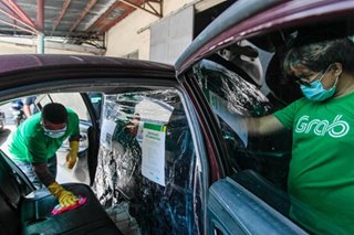 Grab to resume 24/7 car, taxi services starting Oct. 20