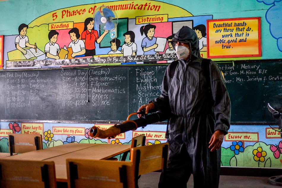 Half of Metro Manila public school classrooms to be used as quarantine