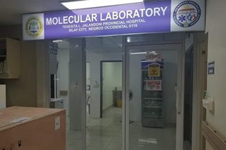 Laboratory sa Silay City, Negros Occ., certified na para sa COVID-19 testing