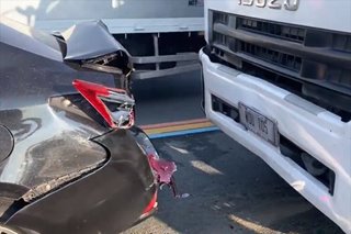 4 sasakyan nagkarambola sa C5 Ortigas flyover