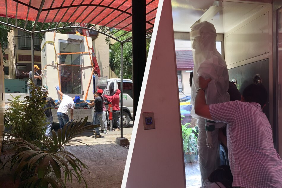 PH researchers design sanitation pods for COVID-19 frontliners 1