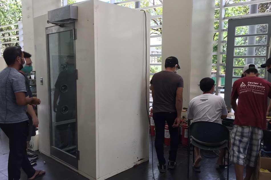 PH researchers design sanitation pods for COVID-19 frontliners 2