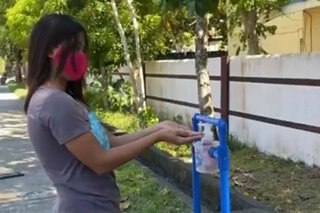 'Contactless' sanitizer dispenser ipinamigay sa mga eskuwelahan sa Cagayan