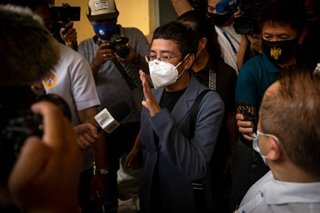Robredo: Maria Ressa guilty verdict tells gov't critics to 'keep quiet or you're next'