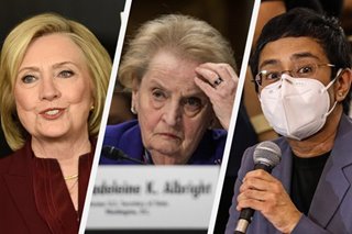 Hillary Clinton, Madeleine Albright back Rappler boss Ressa after cyber libel verdict