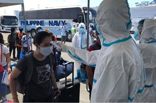 Halos 500 taga-Visayas na na-stranded sa Metro Manila, pauwi na