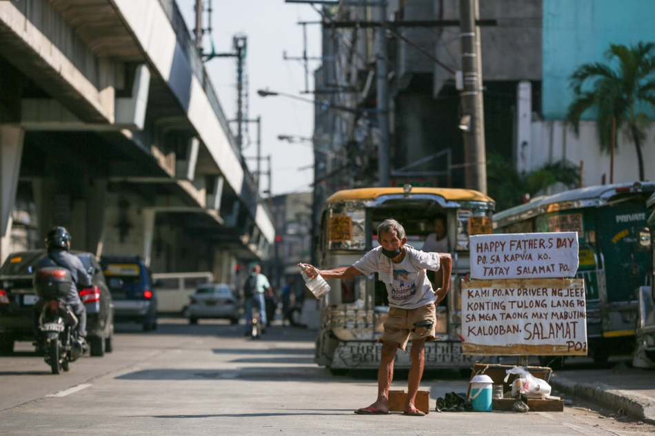 A jeepney driver’s call for help