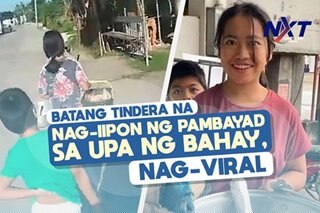 Batang vendor na nag-iipon ng pambayad sa upa ng bahay, nag-viral