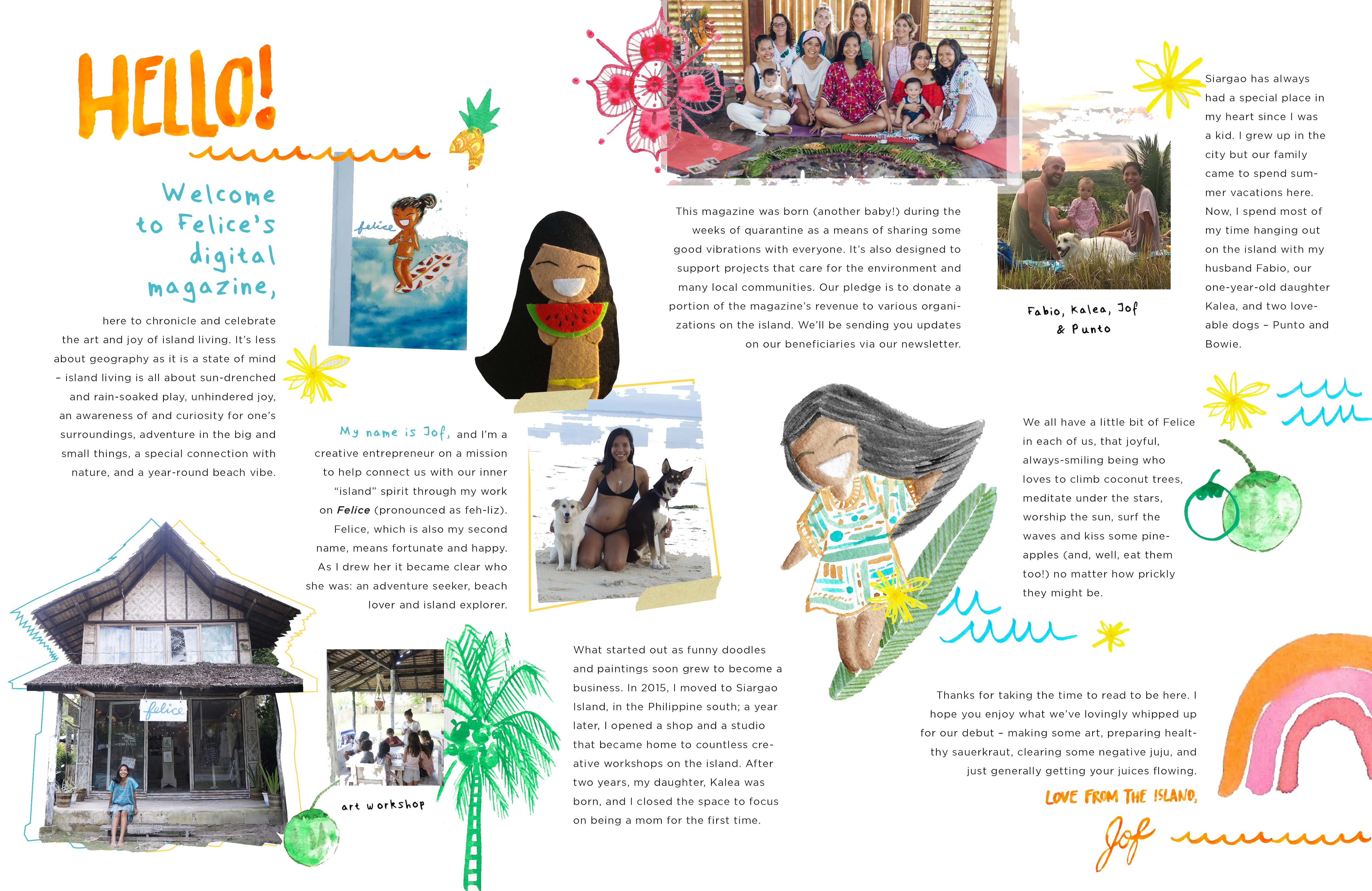 Made during the pandemic, this &#39;good vibes&#39; magazine also helps Siargao NGOs 2