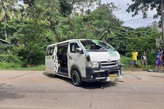 7 sugatan sa salpukan ng UV Express van, pickup sa Zamboanga