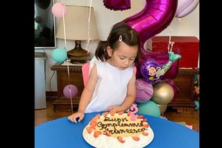 James Yap, Michela Cazzola celebrate second birthday of baby daughter