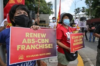 Mga grupo inihayag ang kanilang suporta para sa ABS-CBN