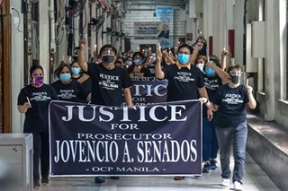 Justice for Prosecutor Senados