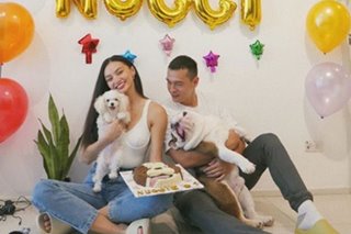 Jake Cuenca, Kylie Versoza ipinagdiwang ang birthday ng kanilang 'baby Nuggie'