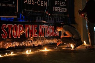 For press freedom: Hundreds of media workers stand with ABS-CBN after franchise denial