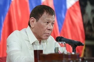 'Puro postura lang': Duterte tells public not to believe graft investigations