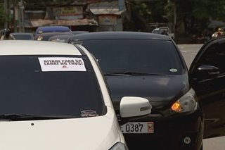 'Wala nang makain, wala nang babalikan': 31,000 TNVS drivers di pa rin makabiyahe