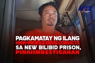 Pagkamatay ng ilang high-profile inmates sa New Bilibid Prison, pinaiimbestigahan